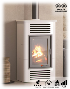 Minerva Stufa a legna Wood stove